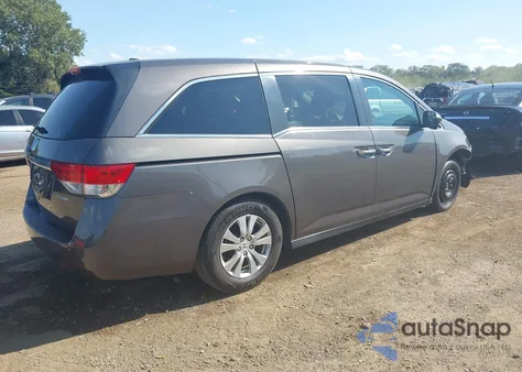 2016 Honda Odyssey Se z USA, uszkodzony, nr VIN 5FNRL5H34GB117862